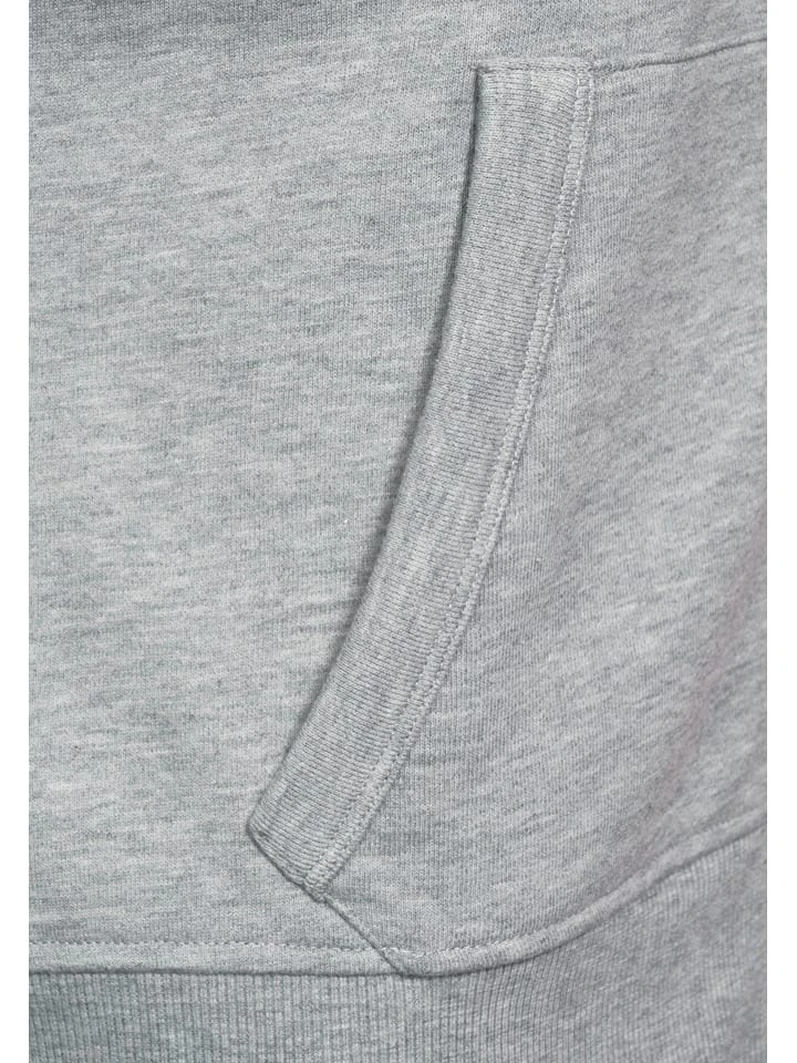 STREET ONE Sweatjacke In Grau/ Dunkelblau 7 STREET ONE Sweatjacke In Grau/ Dunkelblau – Bild 5