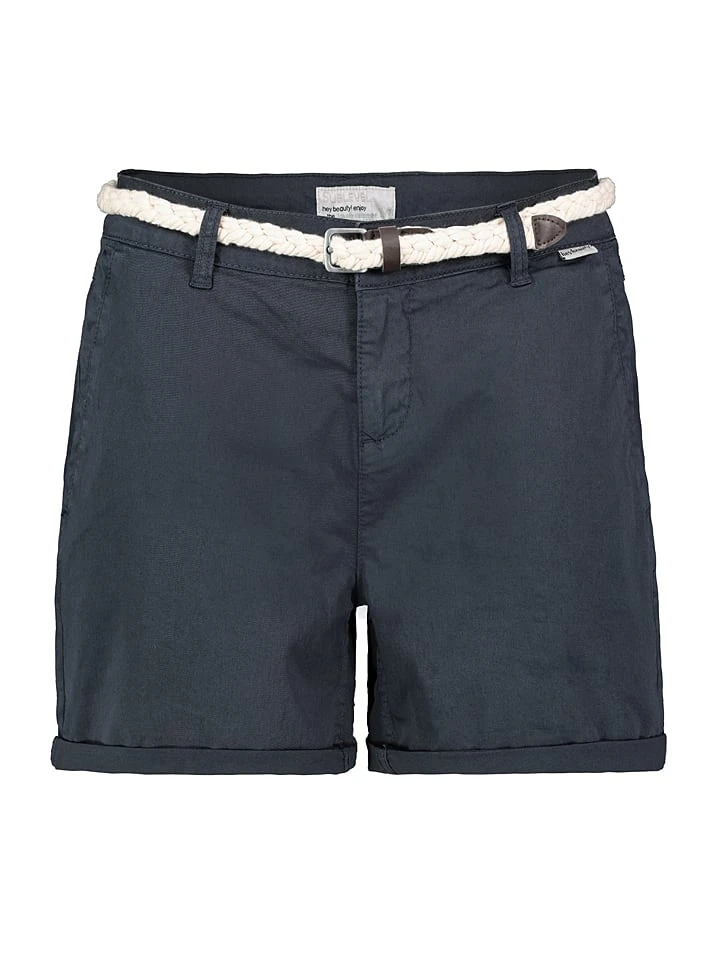 SUBLEVEL Bermudas In Dunkelblau 3 SUBLEVEL Bermudas In Dunkelblau