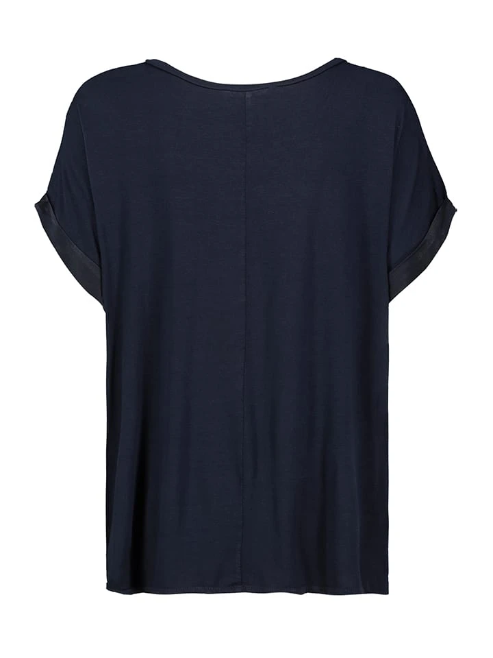 SUBLEVEL Bluse In Dunkelblau 4 SUBLEVEL Bluse In Dunkelblau – Bild 2