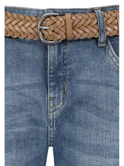 SUBLEVEL Jeans-Bermudas In Blau -Trendiges Bekleidungsgeschäft sublevel jeans bermudas in blau 8