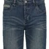 SUBLEVEL Jeans-Bermudas In Dunkelblau
