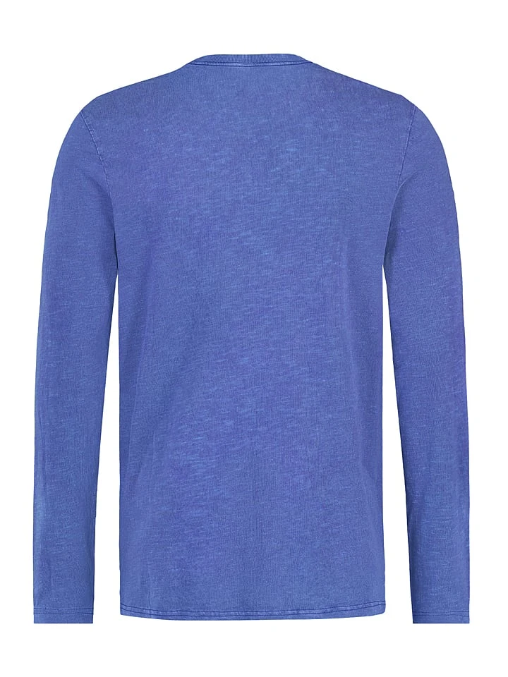 SUBLEVEL Longsleeve In Blau 4 SUBLEVEL Longsleeve In Blau – Bild 2