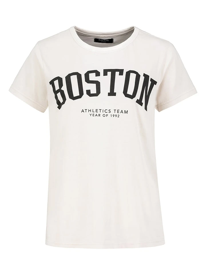 SUBLEVEL Shirt In Creme 3 SUBLEVEL Shirt In Creme