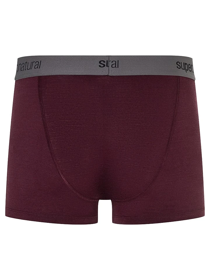 Super.natural Funktionsboxershorts "Base" In Bordeaux 4 Super.natural Funktionsboxershorts "Base" In Bordeaux – Bild 2