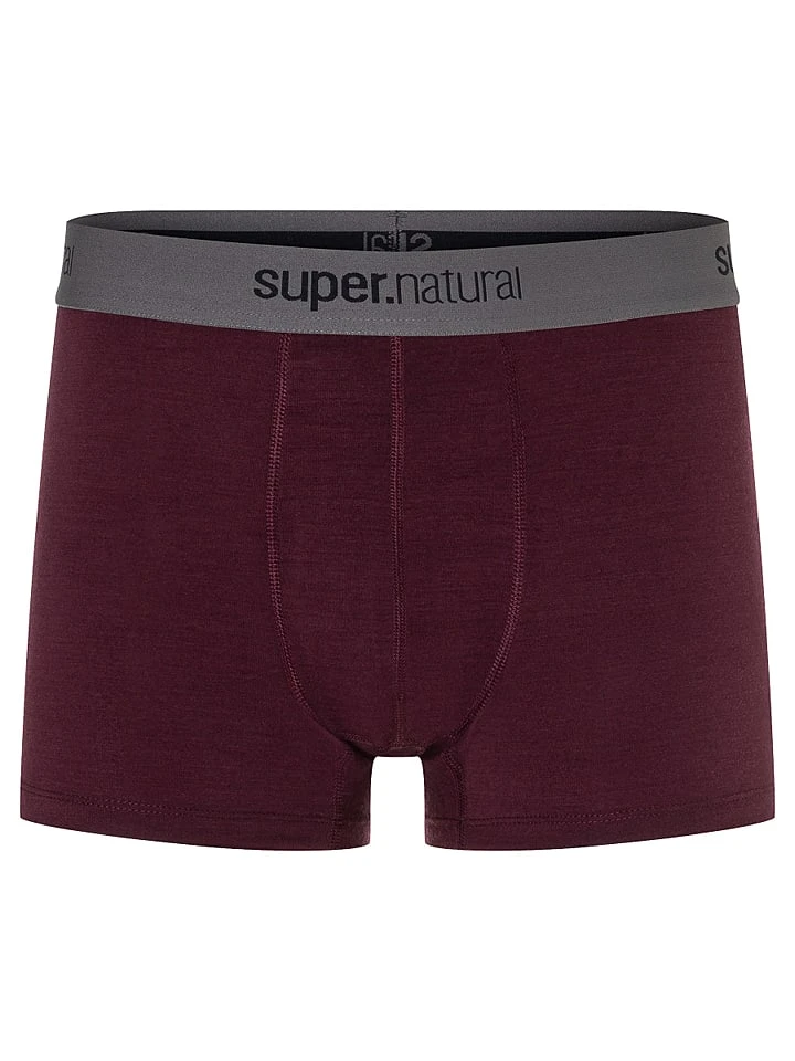 Super.natural Funktionsboxershorts "Base" In Bordeaux 3 Super.natural Funktionsboxershorts "Base" In Bordeaux