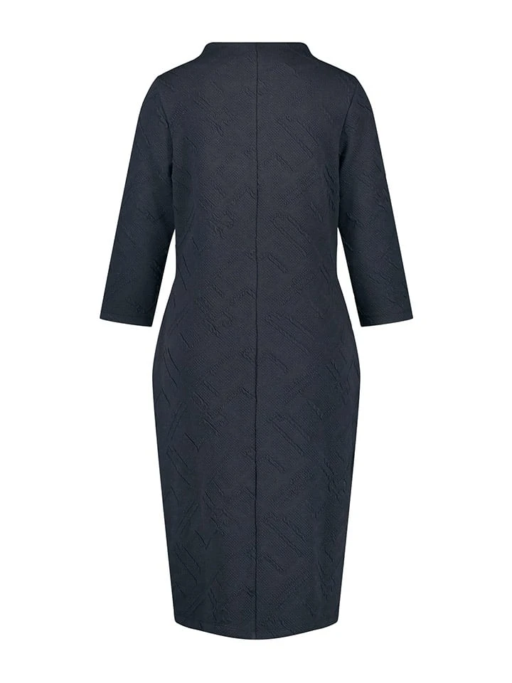 Taifun Kleid In Dunkelblau 4 Taifun Kleid In Dunkelblau – Bild 2