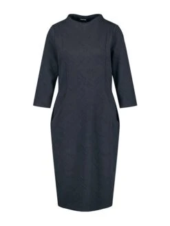 Taifun Kleid In Dunkelblau