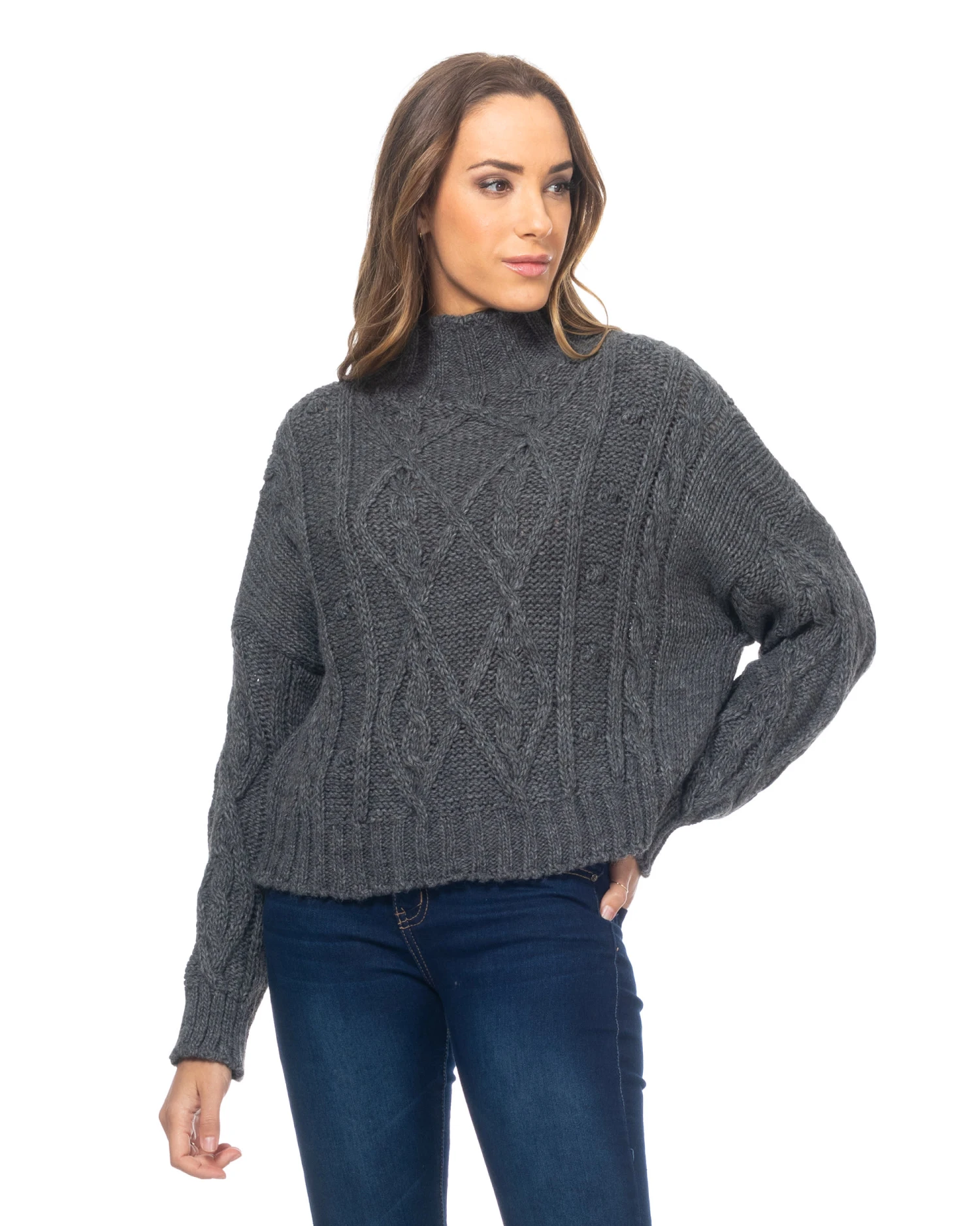 Strickpullover In Dunkelgrau 3 Strickpullover In Dunkelgrau