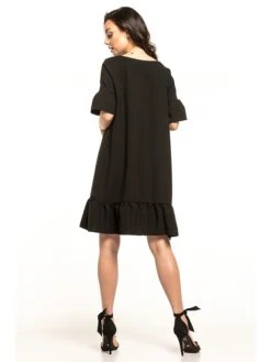 Kleid In Schwarz 5 Kleid In Schwarz -Trendiges Bekleidungsgeschäft tessita kleid in schwarz 1