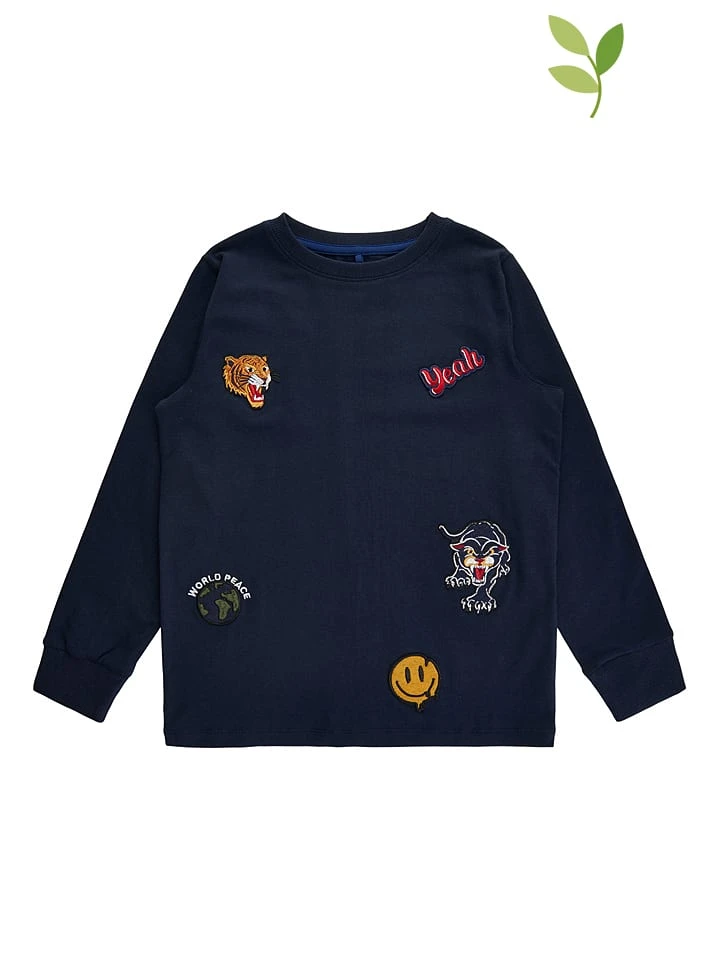 Longsleeve "Dave" In Dunkelblau 3 Longsleeve "Dave" In Dunkelblau