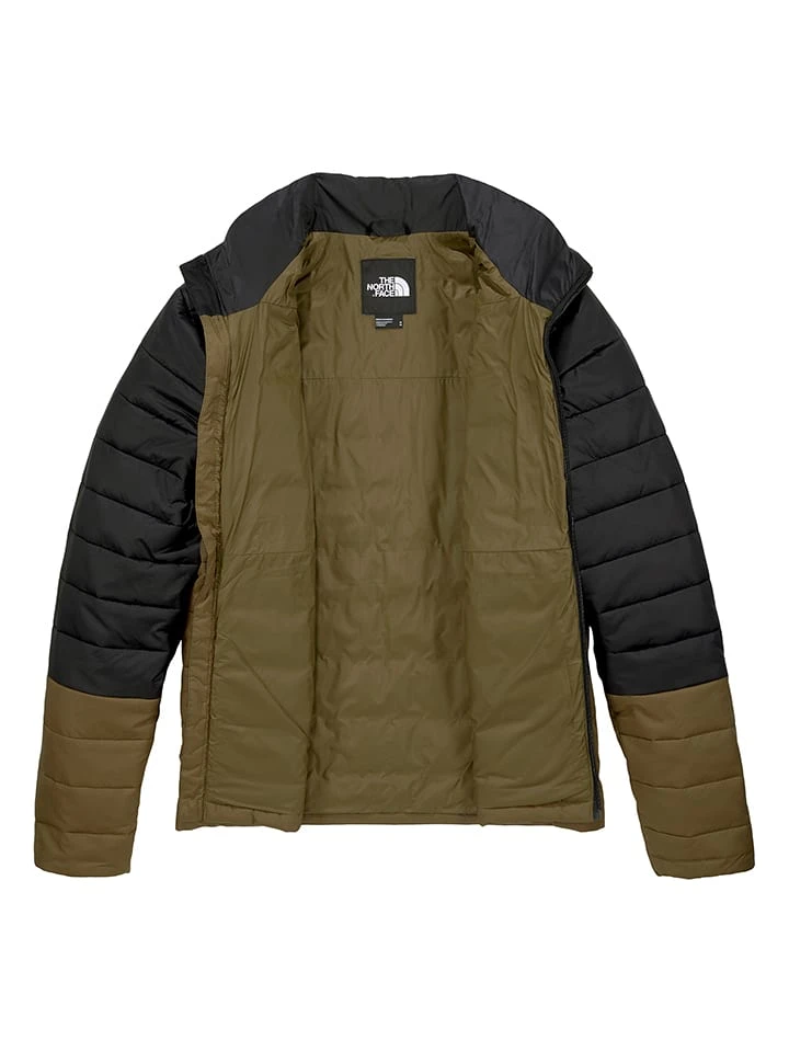 The North Face Steppjacke In Khaki/ Schwarz 4 The North Face Steppjacke In Khaki/ Schwarz – Bild 2