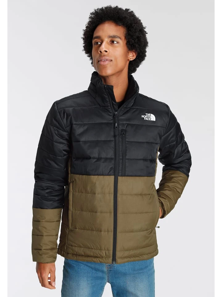 The North Face Steppjacke In Khaki/ Schwarz 5 The North Face Steppjacke In Khaki/ Schwarz – Bild 3