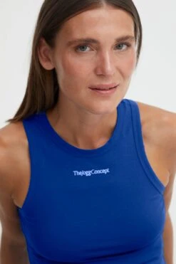 Tanktop In Blau 11 Tanktop In Blau -Trendiges Bekleidungsgeschäft thejoggconcept tanktop in blau 3