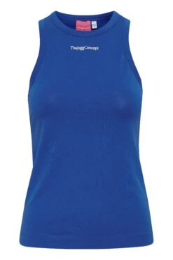 Tanktop In Blau 13 Tanktop In Blau -Trendiges Bekleidungsgeschäft thejoggconcept tanktop in blau 5