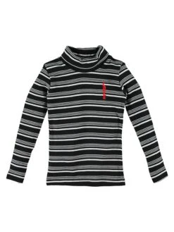 Longsleeve In Weiß/ Schwarz