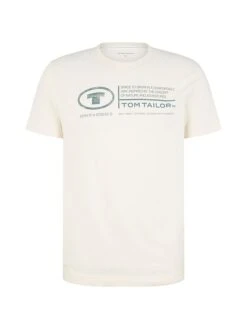 Tom Tailor Shirt In Creme