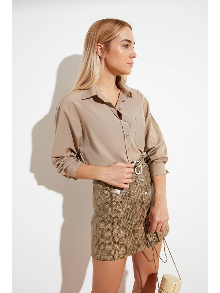 Trendyol Hemd In Beige 15 Trendyol Hemd In Beige – Bild 13