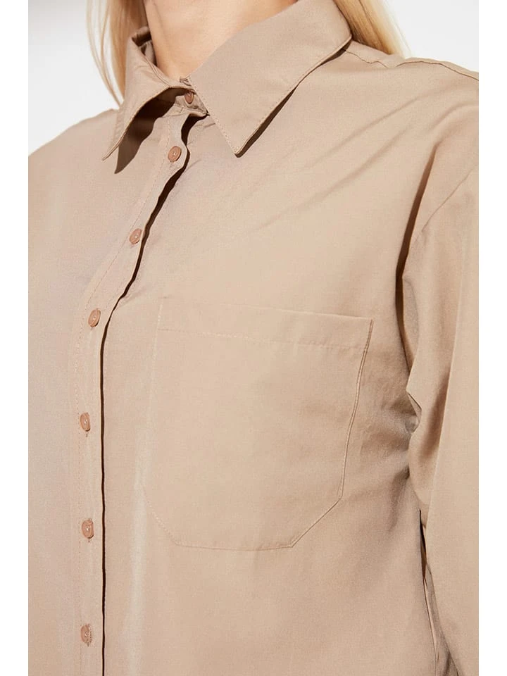 Trendyol Hemd In Beige 16 Trendyol Hemd In Beige – Bild 14