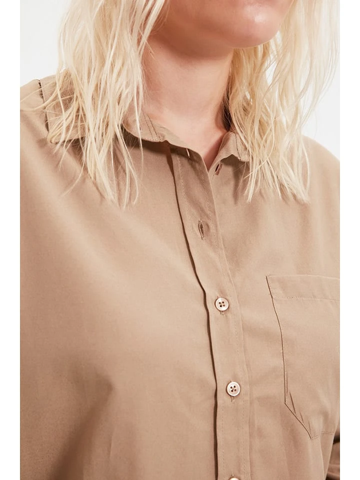 Trendyol Hemd In Beige 11 Trendyol Hemd In Beige – Bild 9