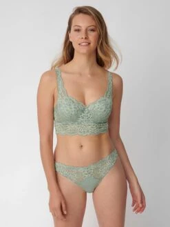 Triumph Bügelloser BH "Amourette Charm" In Grün 11 Triumph Bügelloser BH "Amourette Charm" In Grün -Trendiges Bekleidungsgeschäft triumph bugelloser bh amourette charm in grun 4