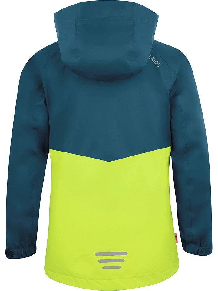 TROLLKIDS 3in1-Funktionsjacke "Bryggen" In Gelb/ Blau 4 TROLLKIDS 3in1-Funktionsjacke "Bryggen" In Gelb/ Blau – Bild 2