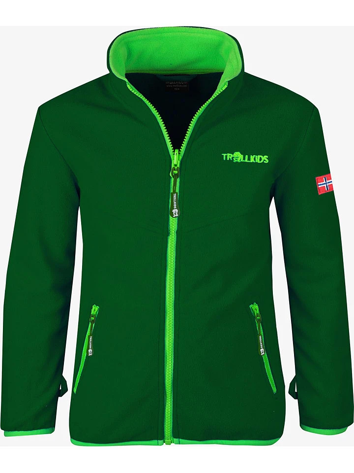 TROLLKIDS 3in1-Funktionsjacke "Bryggen" In Grün 6 TROLLKIDS 3in1-Funktionsjacke "Bryggen" In Grün – Bild 4