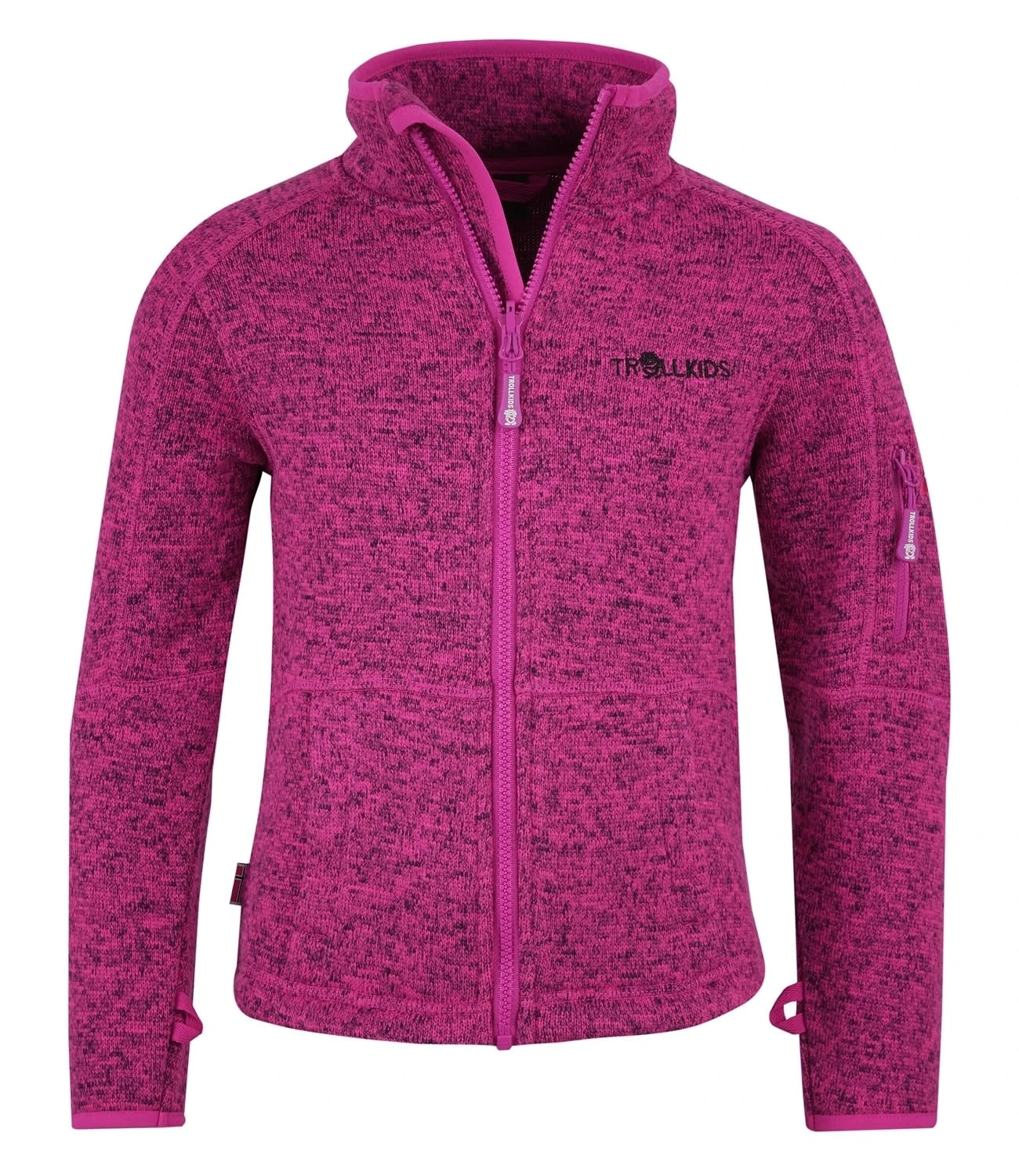 TROLLKIDS Fleece-Jacke "Jondalen" In Dunkelrosa 3 TROLLKIDS Fleece-Jacke "Jondalen" In Dunkelrosa