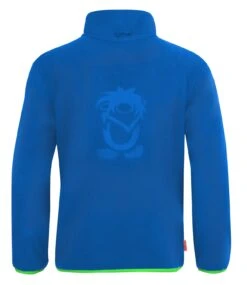 TROLLKIDS Fleece Jacke "Oppdal XT" In Mittelblau / Hellgrün -Trendiges Bekleidungsgeschäft trollkids fleece jacke oppdal xt in mittelblau hellgrun 1