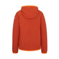 TROLLKIDS Fleece Jacke "Sandefjord" In Dunkelorange/Hellorange -Trendiges Bekleidungsgeschäft trollkids fleece jacke sandefjord in dunkelorange hellorange 1