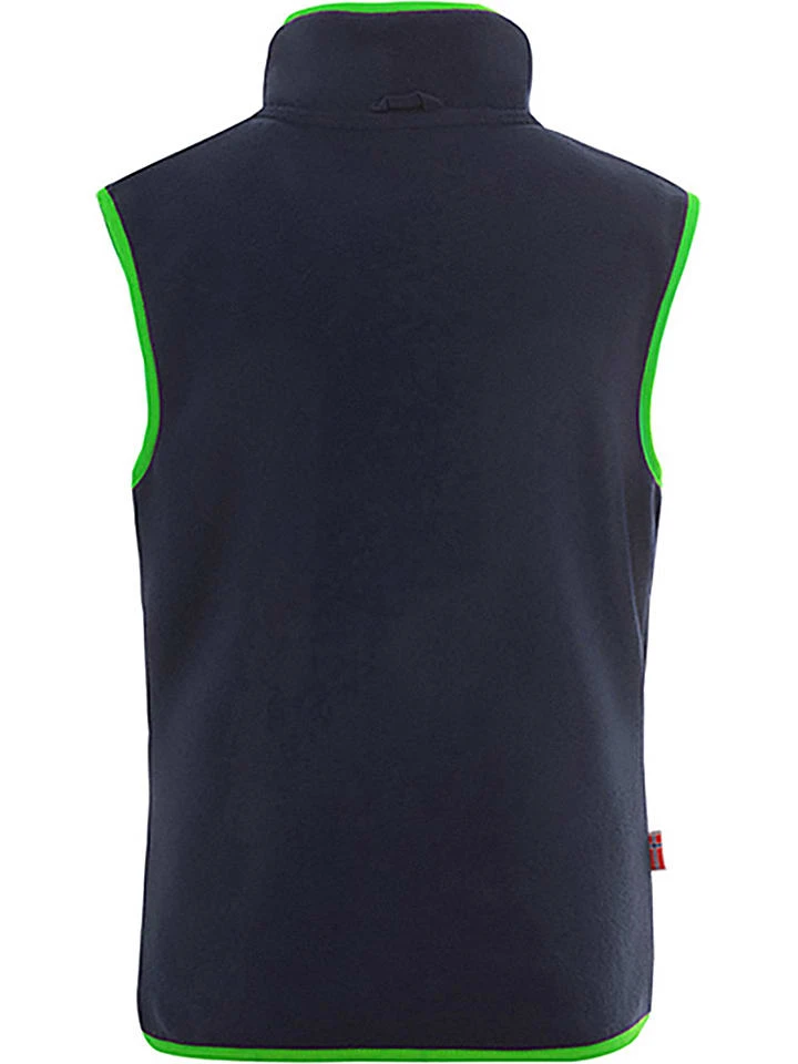 TROLLKIDS Fleeceweste "Arendal" In Dunkelblau/ Grün 4 TROLLKIDS Fleeceweste "Arendal" In Dunkelblau/ Grün – Bild 2