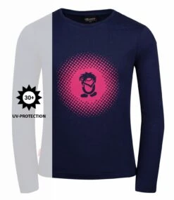 TROLLKIDS Longsleeve "Pointillism" In Marineblau/Magenta 7 TROLLKIDS Longsleeve "Pointillism" In Marineblau/Magenta -Trendiges Bekleidungsgeschäft trollkids longsleeve pointillism in marineblau magenta 2