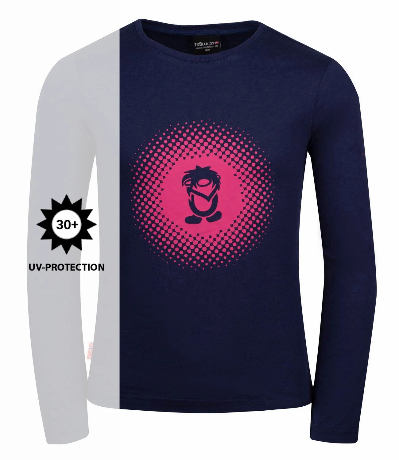 TROLLKIDS Longsleeve "Pointillism" In Marineblau/Magenta 5 TROLLKIDS Longsleeve "Pointillism" In Marineblau/Magenta – Bild 3