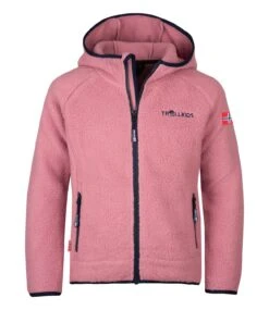 TROLLKIDS Mädchen Fleecejacke "Mandal" In Lila/Marineblau