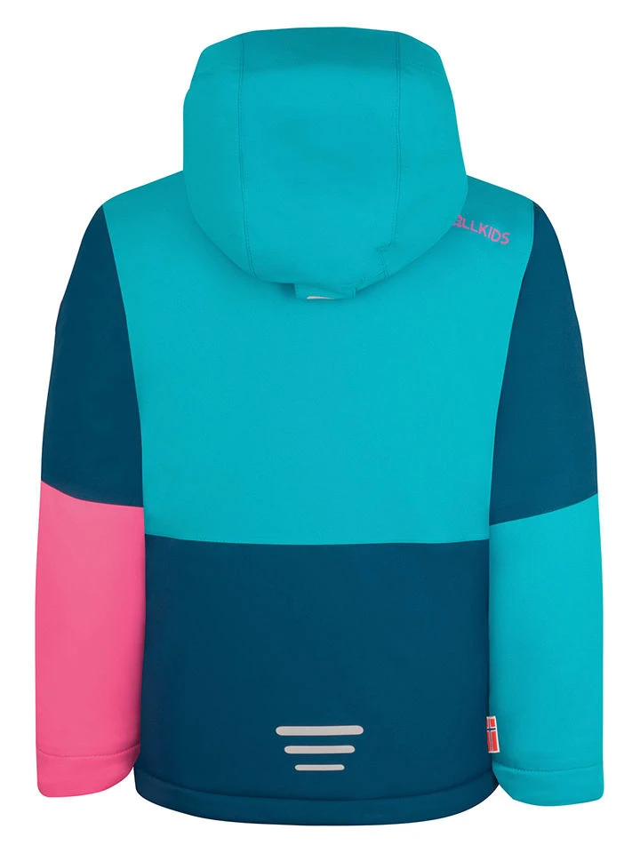TROLLKIDS Ski-/ Snowboardjacke "Hallingdal" In Türkis/ Rosa 4 TROLLKIDS Ski-/ Snowboardjacke "Hallingdal" In Türkis/ Rosa – Bild 2