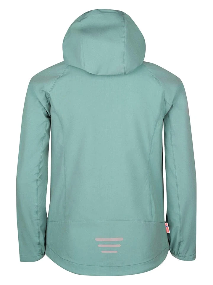 TROLLKIDS Softshelljacke "Kvalvika" In Türkis 4 TROLLKIDS Softshelljacke "Kvalvika" In Türkis – Bild 2