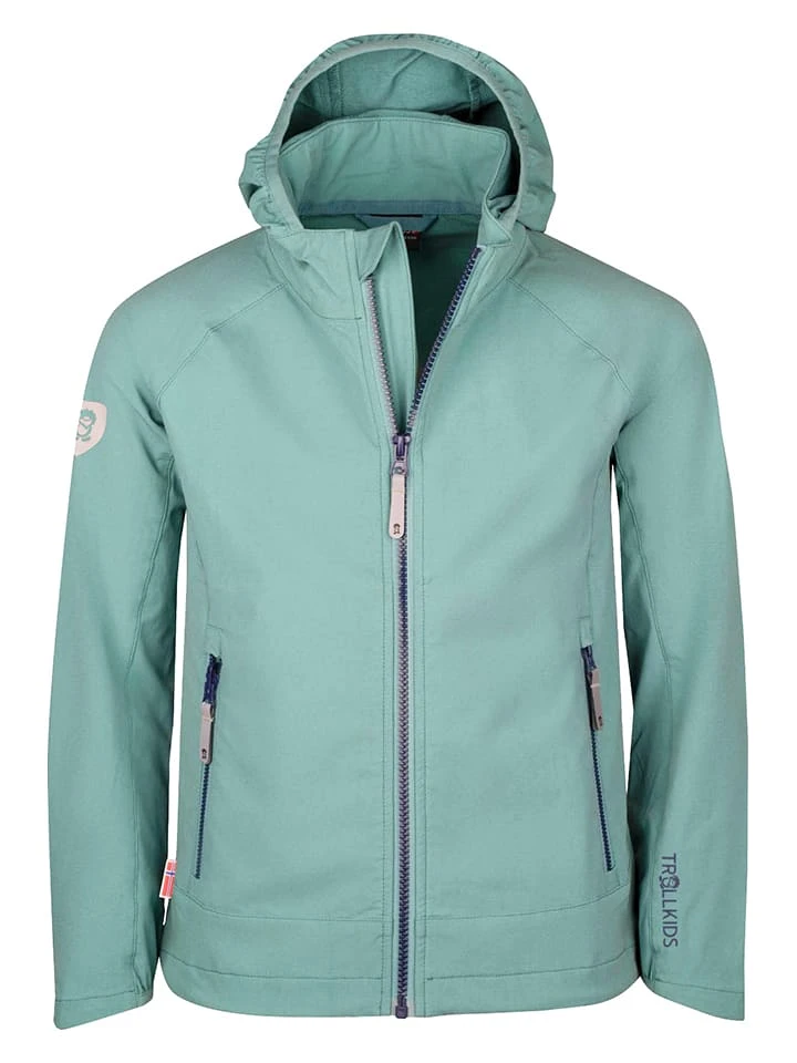 TROLLKIDS Softshelljacke "Kvalvika" In Türkis 3 TROLLKIDS Softshelljacke "Kvalvika" In Türkis