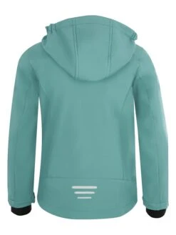 TROLLKIDS Softshelljacke "Preikestolen" In Grün -Trendiges Bekleidungsgeschäft trollkids softshelljacke preikestolen in grun 1