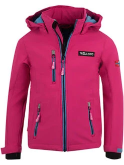 TROLLKIDS Softshelljacke "Preikestolen" In Pink