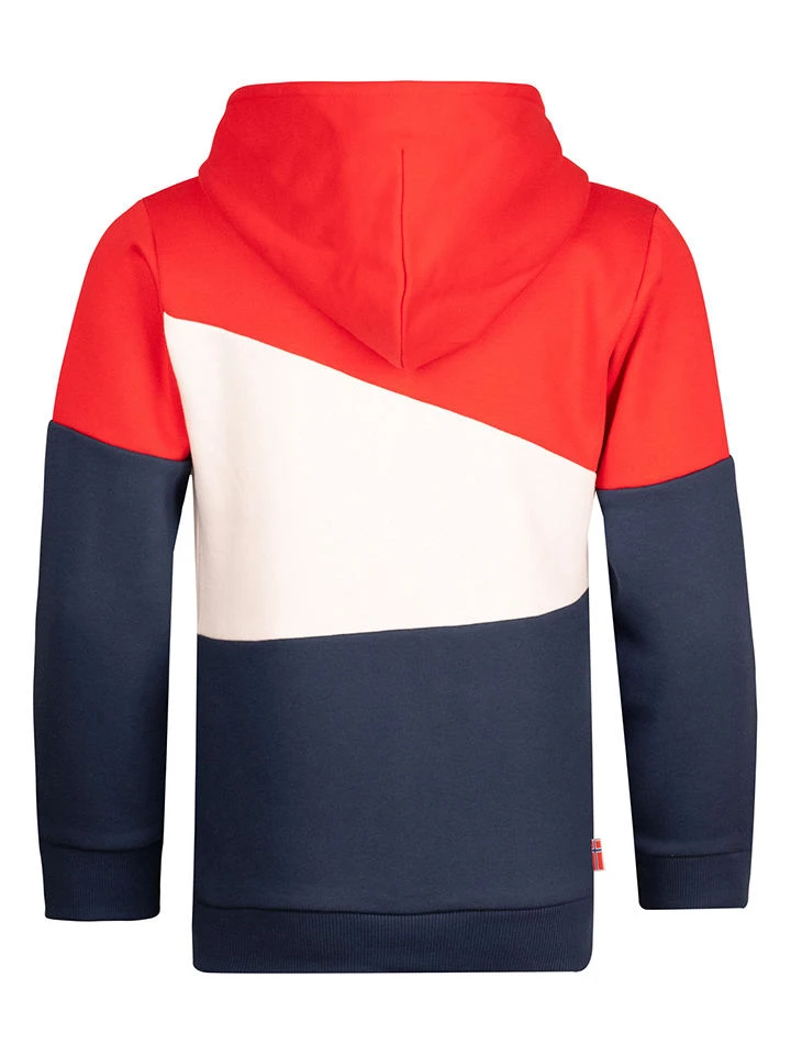 TROLLKIDS Sweatjacke "Alesund" In Rot/ Weiß/ Dunkelblau 4 TROLLKIDS Sweatjacke "Alesund" In Rot/ Weiß/ Dunkelblau – Bild 2
