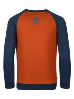 TROLLKIDS Sweatshirt "Sandefjord" In Orange -Trendiges Bekleidungsgeschäft trollkids sweatshirt sandefjord in orange 1