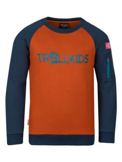 TROLLKIDS Sweatshirt "Sandefjord" In Orange
