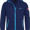 TROLLKIDS Windbreaker "Fjell" In Dunkelblau/ Türkis