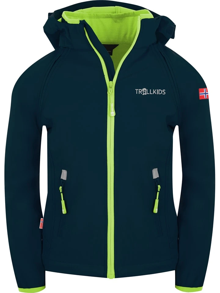 TROLLKIDS Zip-Off-Softshelljacke "Rondane XT" In Dunkelblau 3 TROLLKIDS Zip-Off-Softshelljacke "Rondane XT" In Dunkelblau