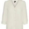 Vero Moda Bluse "Maple" In Creme 1 Vero Moda Bluse "Maple" In Creme -Trendiges Bekleidungsgeschäft vero moda bluse maple in creme