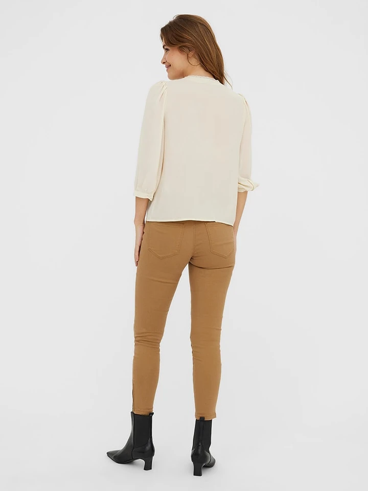 Vero Moda Bluse "Maple" In Creme 5 Vero Moda Bluse "Maple" In Creme – Bild 3