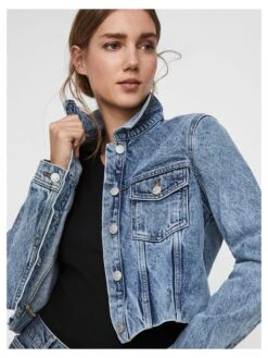 Vero Moda Jeansjacke "Mikky" In Hellblau 9 Vero Moda Jeansjacke "Mikky" In Hellblau -Trendiges Bekleidungsgeschäft vero moda jeansjacke mikky in hellblau 3
