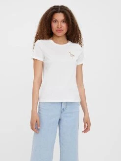 Vero Moda Shirt "Bliafrancis" In Weiß 9 Vero Moda Shirt "Bliafrancis" In Weiß -Trendiges Bekleidungsgeschäft vero moda shirt bliafrancis in weiss 2