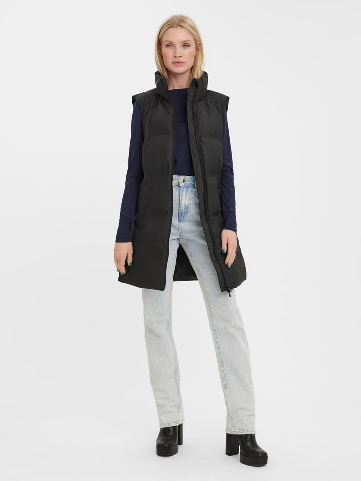 Vero Moda Steppweste "Noe" In Schwarz 5 Vero Moda Steppweste "Noe" In Schwarz – Bild 3