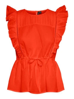 Vero Moda Top "Jilla" In Rot 11 Vero Moda Top "Jilla" In Rot -Trendiges Bekleidungsgeschäft vero moda top jilla in rot 4
