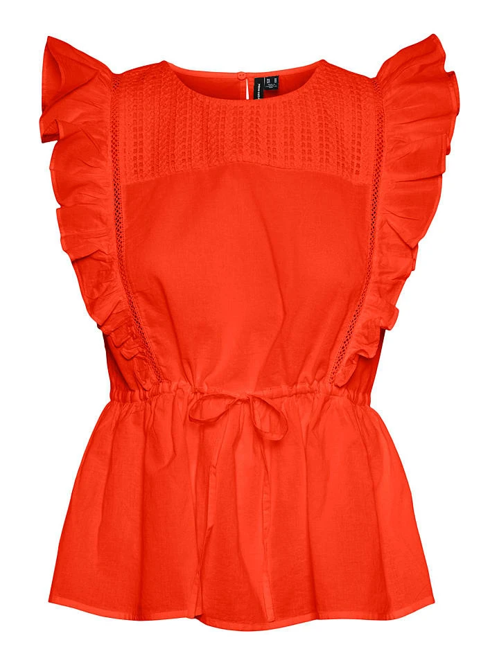 Vero Moda Top "Jilla" In Rot 7 Vero Moda Top "Jilla" In Rot – Bild 5